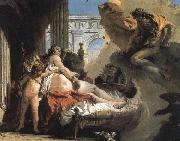 Giovanni Battista Tiepolo Jupiter and Dana Spain oil painting artist